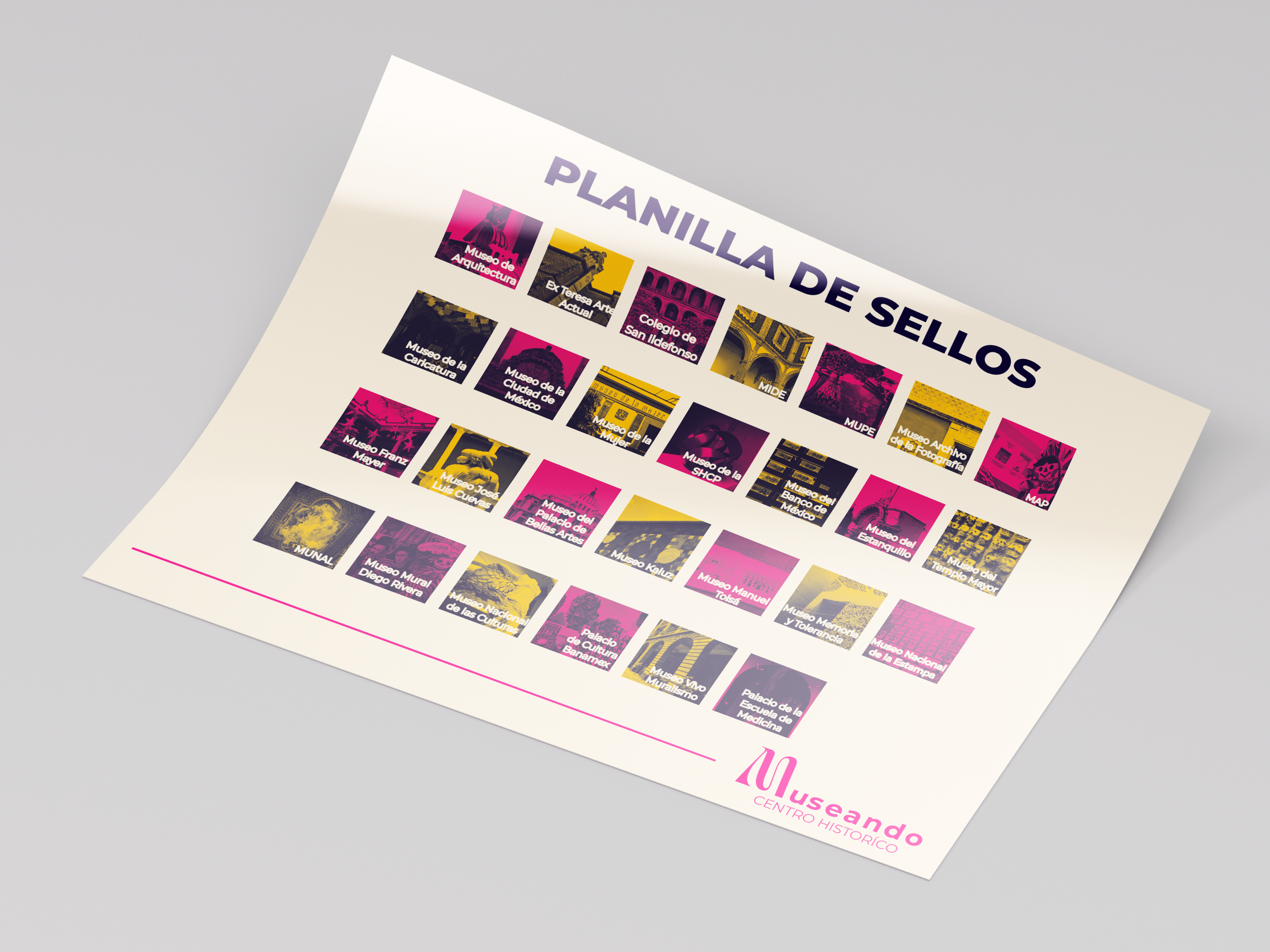 Planilla de Sellos